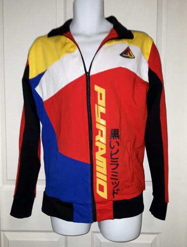 pyramid colorblock track jacket