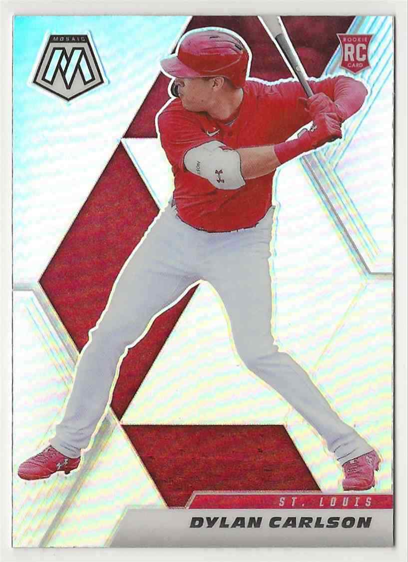 2021 Mosaic Silver Prizm Dylan Carlson RC Cardinals #227 | eBay