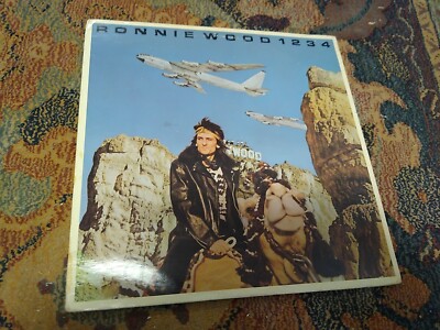 RONNIE WOOD: 1234 VG++ Vinyl LP Rolling Stones Jagger Richards Beatles Hendrix