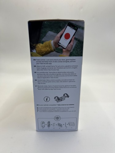 Genuine Yale 05/101200/SI Linus Smart Lock -Silver -Keyless and Secure Door Lock - Picture 4 of 6