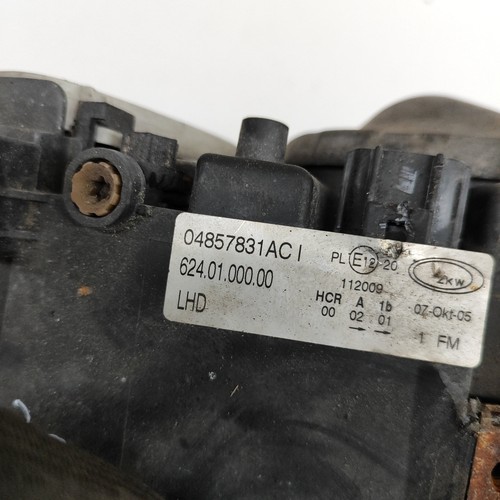 CHRYSLER VOYAGER MK4 Scheinwerfer vorne links 04857831AC LHD 2005 24648341 - Bild 3 von 7