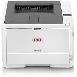 Oki B412dn-EURO Stampante A4 mono,33ppm,ri