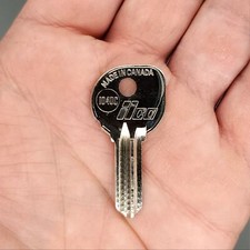 5x Ilco 1040C Key Blanks Fits Some Clum Mariner Mercury Boats Nickel Plated NOS