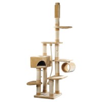 Europet Bernina Kratzbaum Comfort Emperiorking Sand 56X56X240-265Cm KatzenmöBel