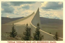Vietnam Veterans Peace And Brotherhood Chapel, Eagle Nest, New Mexico Postcard