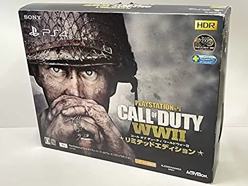 Sony PlayStation 4 PS4 Call Of Duty WWII Limited Edition Box Game Console  Japan