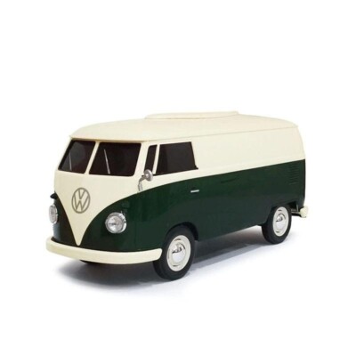 Tissue Case VW Volkswagen Welly Mini Car Bus Van T1 Green Multi Use Interior