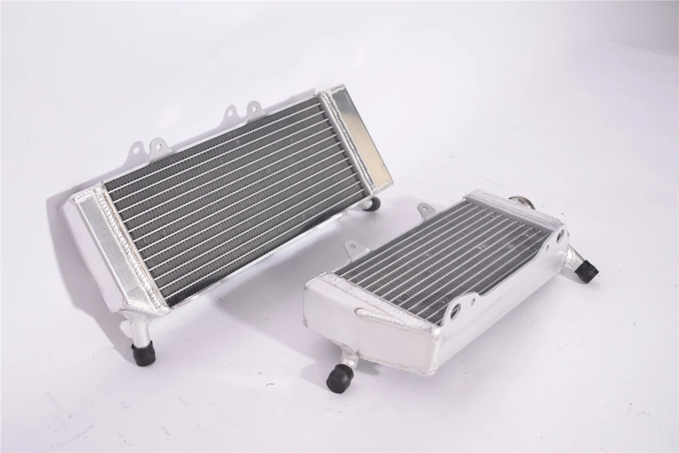 Radiador de motor de aluminio completo apto para Honda CRF450X (izquierda+derecha) 2005-2009 2012 Foto 3 de 4