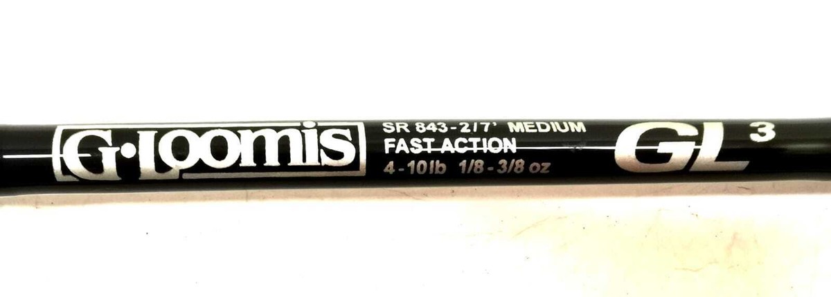 ロッド 313 G. Loomis SR 843-2/7' GL3 Medium Fast Action Fly 2pc Fishing