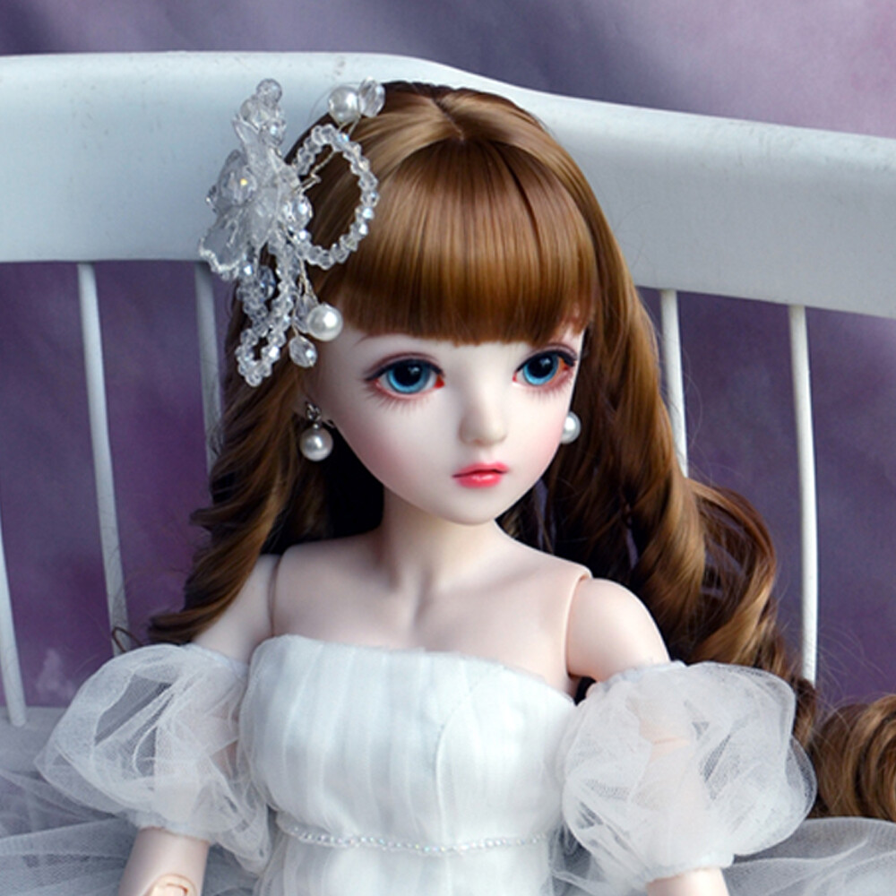 60cm BJD Doll 1/3 Ball Jointed Dolls + Face Makeup + Wig + 60cm BJD Doll 1/3 Ball Jointed Dolls + Face Makeup + Wig +