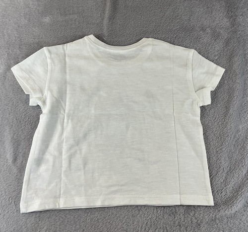 Gymboree Girls White Short Sleeve Love This Land Tshirt Size XS - Picture 4 of 4