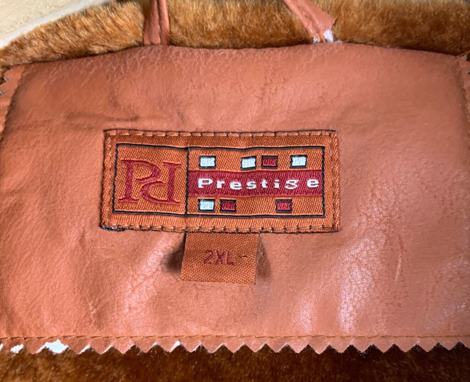 Prestige Jacket Rust/Brown Collared Buttons Pocke… - image 11