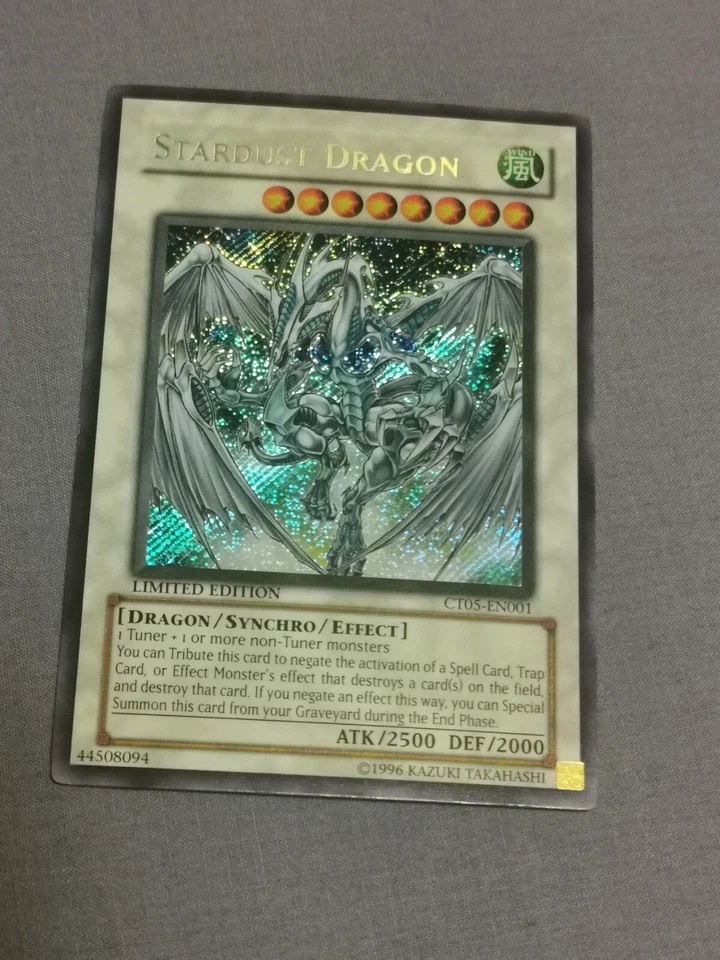 2008 Yu-Gi-Oh! 5DS Collector's Tin Wave 1 Stardust Dragon (Promo & Tin Only) - Image 3 of 4