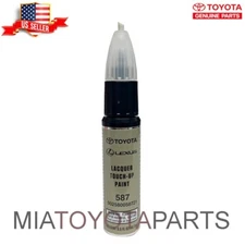 Genuine Toyota 00258-00587-21 Light Gold Metallic Touch-Up Paint Pen Code 587