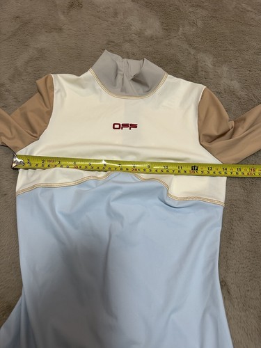 NWT OFF-WHITE BODYSUIT, TOP, ARROW, LONG SLEEVE, HIGH NECK, ITALY, SIZE MEDIUM - Bild 13 von 14