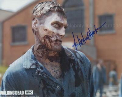 MICHAEL KOSKE as a Walker - Walking Dead GENUNE SIGNED AUTOGRAPH
