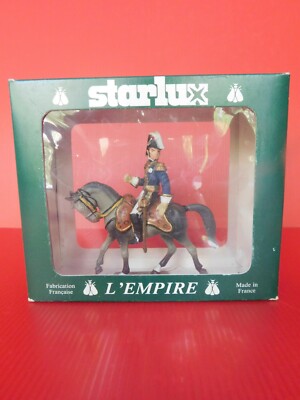 Soldat Starlux Premier Empire | Cavalier Français, 1/32 (60mm), Plastique Peint, Boîte