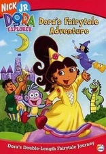 Nick Jr. Dora the Explorer Fairytale Adventure - DVD - VERY GOOD