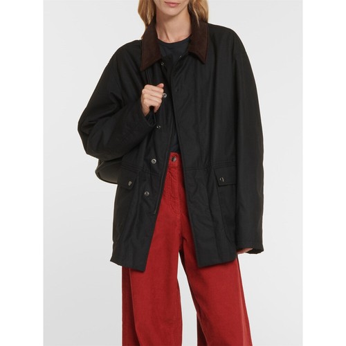 Womens loose cotton autumn/winter new retro casual lapel jacket THE ROW - Picture 3 of 25