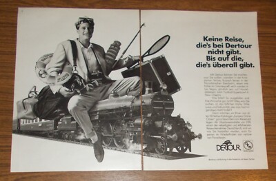 Rare Advertising DERTOUR Europe's Green Oases - Orient Express 1990