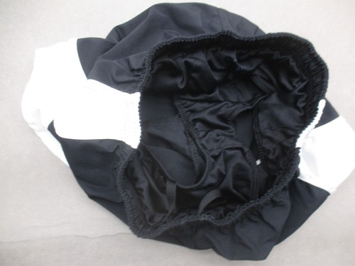 NIKE DRI-FIT Size S Girls Black Stretch Waist Lined Athletic Running Shorts 896 - Picture 5 of 8
