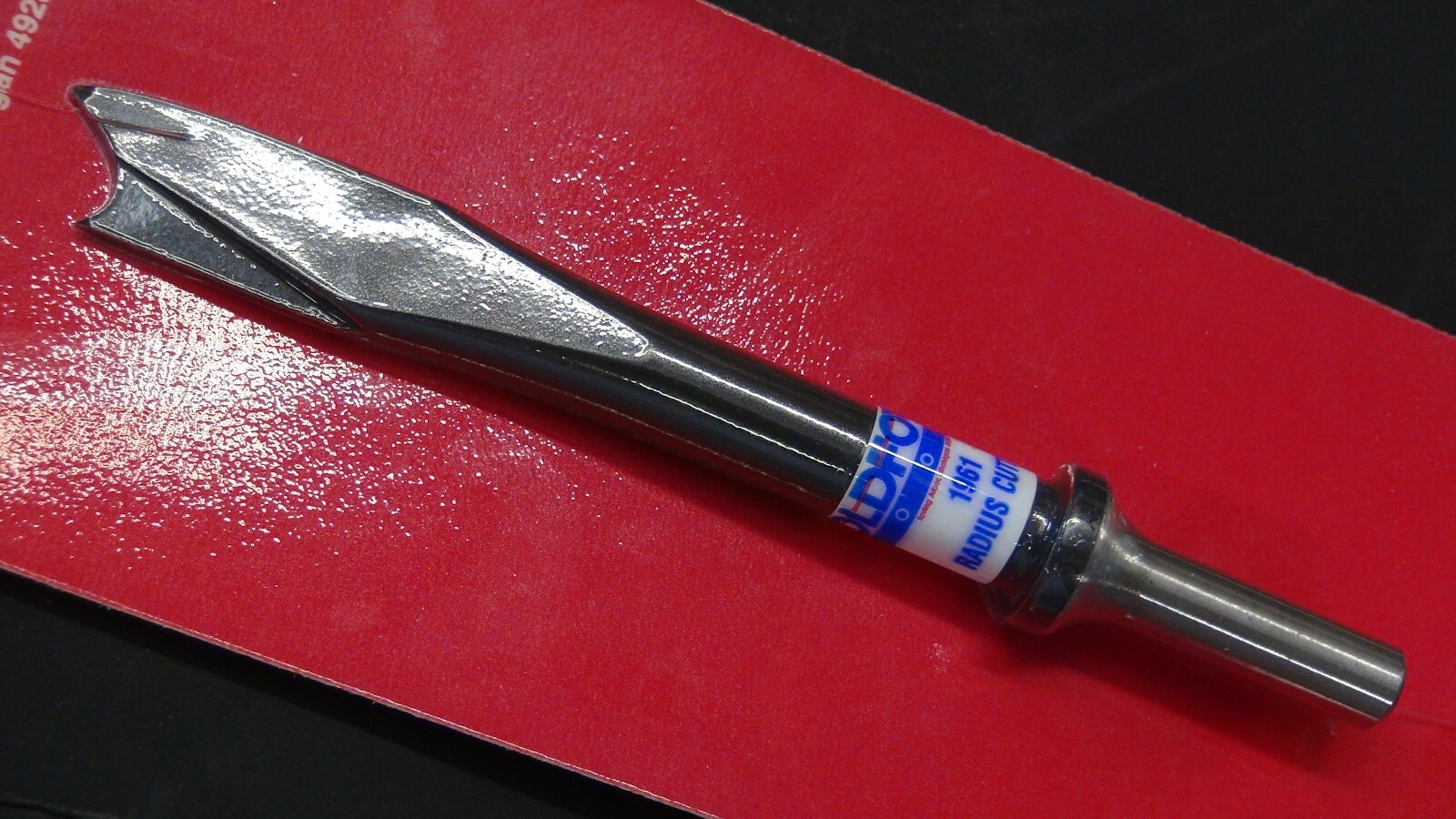 SHEET METAL STEEL RADIUS CUTTER FOR AIR HAMMER 0.401 Shank