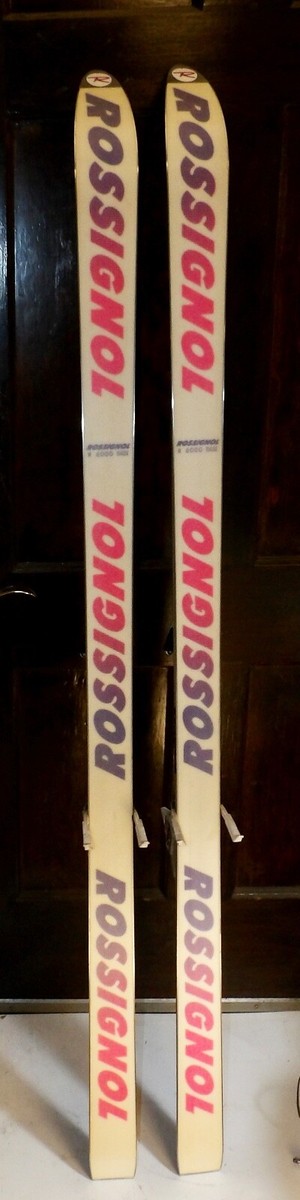 ROSSIGNOL 650 SERIES MADDY TRI-CORE SNOW SKIS 170CM w/TYROLIA 540