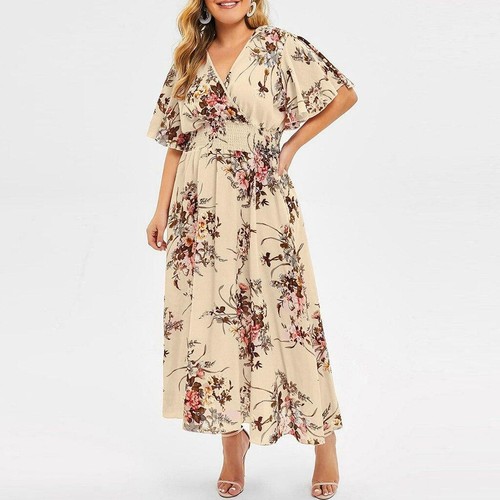 2020 Primavera Plus Tamaño Midi De Manga Larga Vestidos De Mujer De Fiesta  De Noche De Las Señoras De La Vendimia Vestidos Elegantes ~ Ropa De Mujer \u003e  Simef.cl