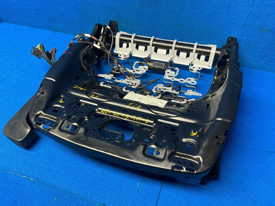 2018–2023 AUDI A5 ПЕРЕДНЯЯ ПРАВАЯ ПАССАЖИРСКАЯ БОКОВАЯ НИЖНЯЯ РАМА СИДЕНЬЯ С МОТОРАМИ - Изображение 3 из 4