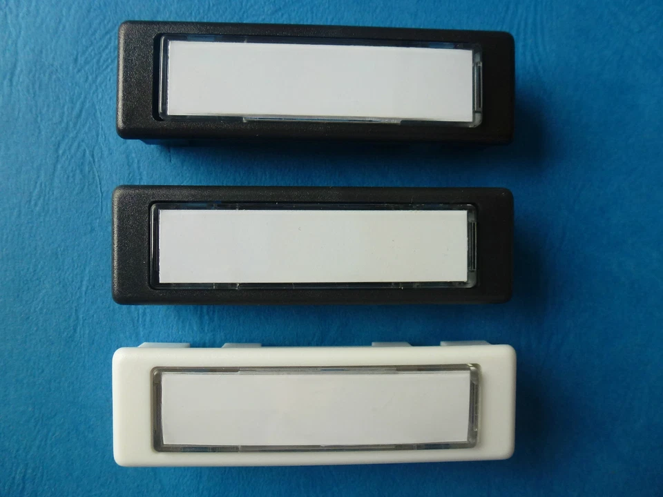 Klingeltaster, Kombitaster, 97-9-85110, div. Farben, Renz, Sykon, DAD, 75 x 22mm