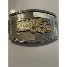 VINTAGE 70s 80s SEMI-TRUCK TRUCK DRIVER BELT BUCKLE PackRP18