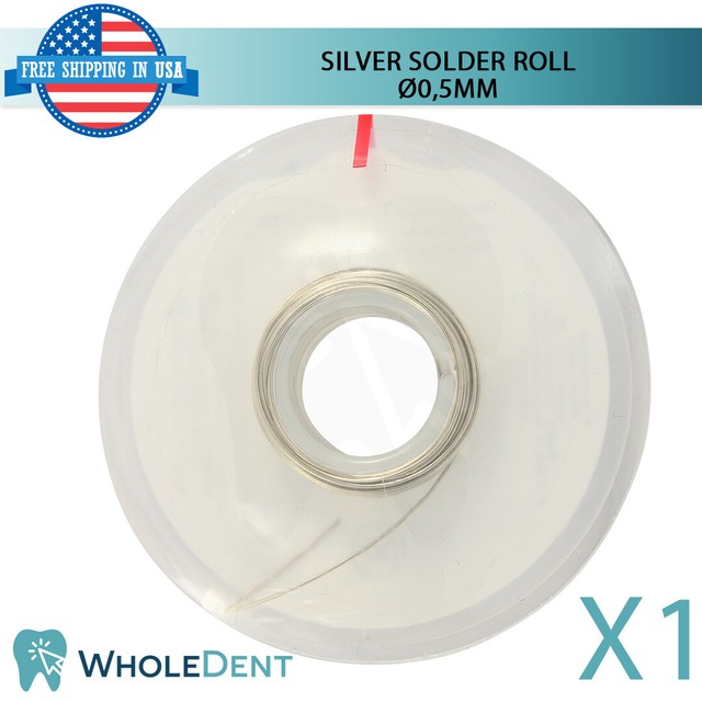 Orthodontic Dental Universal Silver Solder Roll Ø0.5mm Wire Morelli 5m/19g eBay