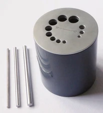 Fountain Pen Nib and Feed Knock Out Block and Punches