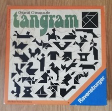 Spiel, Puzzle, Tangram, Ravensburger, 1976