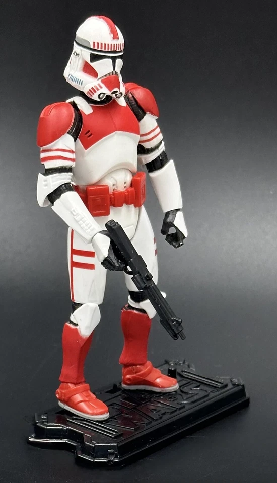 "Star Wars Shock Trooper 2007 casi completo 3,75"" 30 aniversario Clone Revenge" Foto 2 de 3