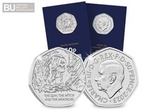 2023 Narnia The Lion, the Witch and the Wardrobe - 50p coin BU Change Checker