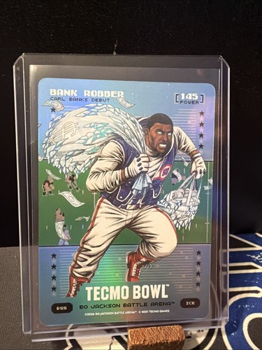 Bo Jackson Battle Arena Tecmo Bowl- Bank Robber Foil (Carl Banks) #B55