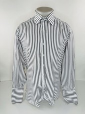 TURNBULL  ASSER - Striped FRENCH CUFF Mens 16 41 Dress Shirt
