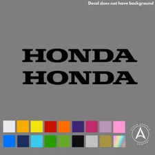 2x Honda Logo Vinyl Decal 4'' Sticker Car Truck Window Racing Motorcycle any col