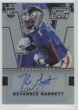 2016 Panini Prizm Collegiate Draft Picks Silver Keyarris Garrett #249 Auto nb7
