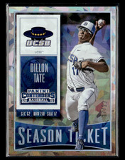 Dillon Tate 2015 Contenders Draft Picks Season Ticket Cracked ice 17/23