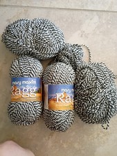 Mary Maxim Ragg, Black, New, Estate Lot, Set ...