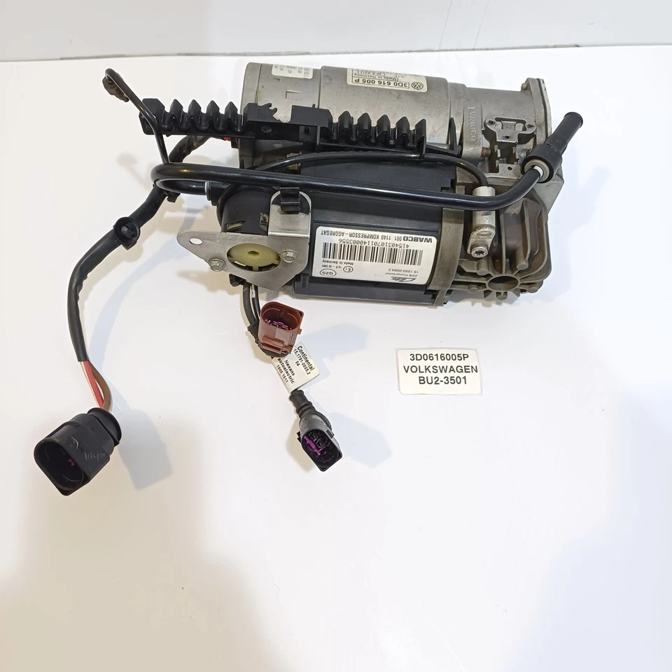 Compresor de suspensión neumática Volkswagen Phaeton 2003-2018 3D0616005P Foto 2 de 4