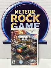 Monster Jam: Path of Destruction (Nintendo Wii, 2010) Clean Game Disc