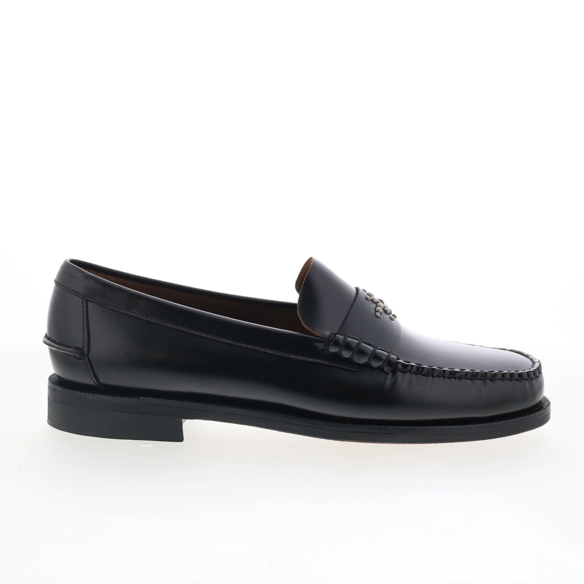 Kuru Kivi 2 Mens Size 7.5E Triple Black Classic Walking Leather Slip-On Shoes E Black Solid Casual Shoes for Men for sale | eBay main image 3
