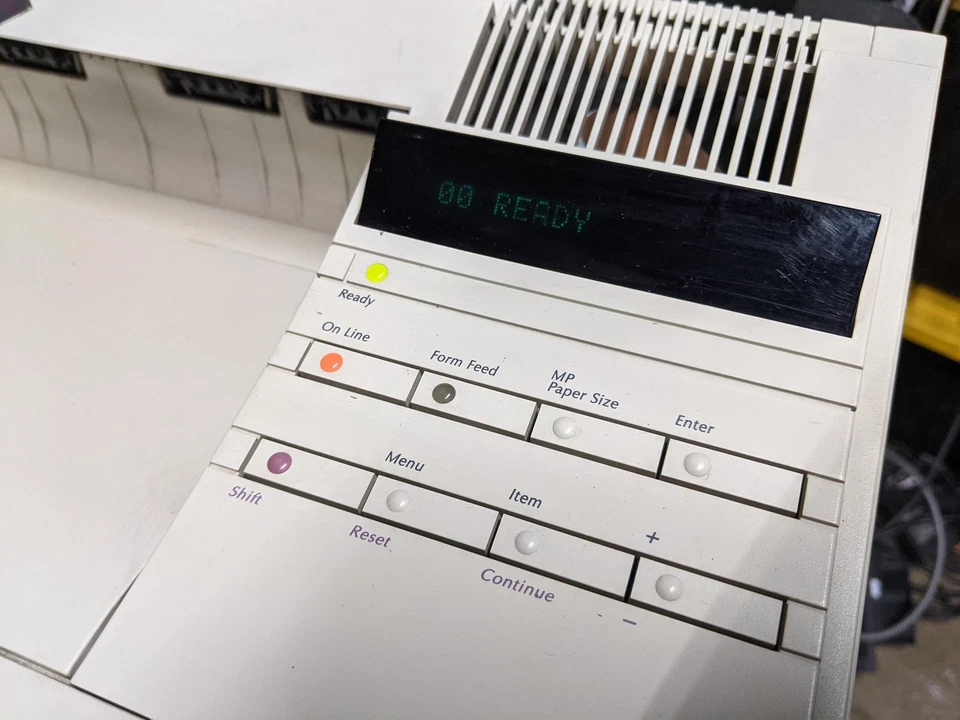 Vintage HP LaserJet 4 Plus C2039A Printer JetDirect Postscript Parts/Repair READ - Image 3 of 4