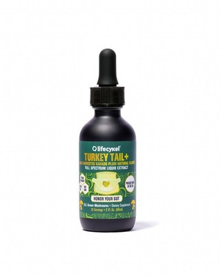 Life Cykel -Turkey Tail Mushroom Liquid Extract Kakadu Plum- 100% Organic Tur...