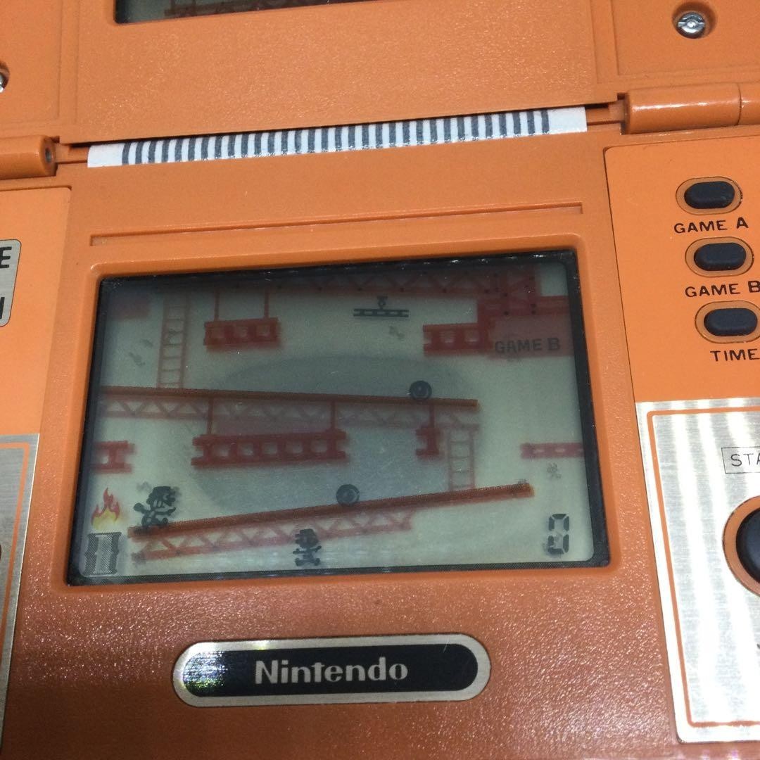 Nintendo Game & Watch DONKEY KONG Multi Screen Orange retro game