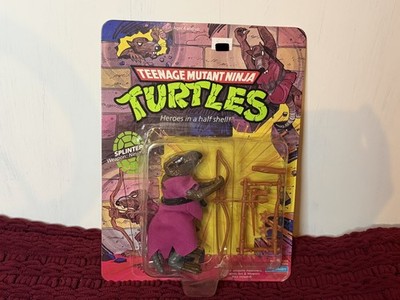 TMNT 1990 Playmates Teenage Mutant Ninja Turtles MASTER SPLINTER 10 Bk Unpunched