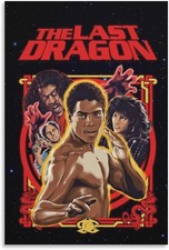 The Last Dragon Movie Poster 24x36 Unframed Wall Art Decor